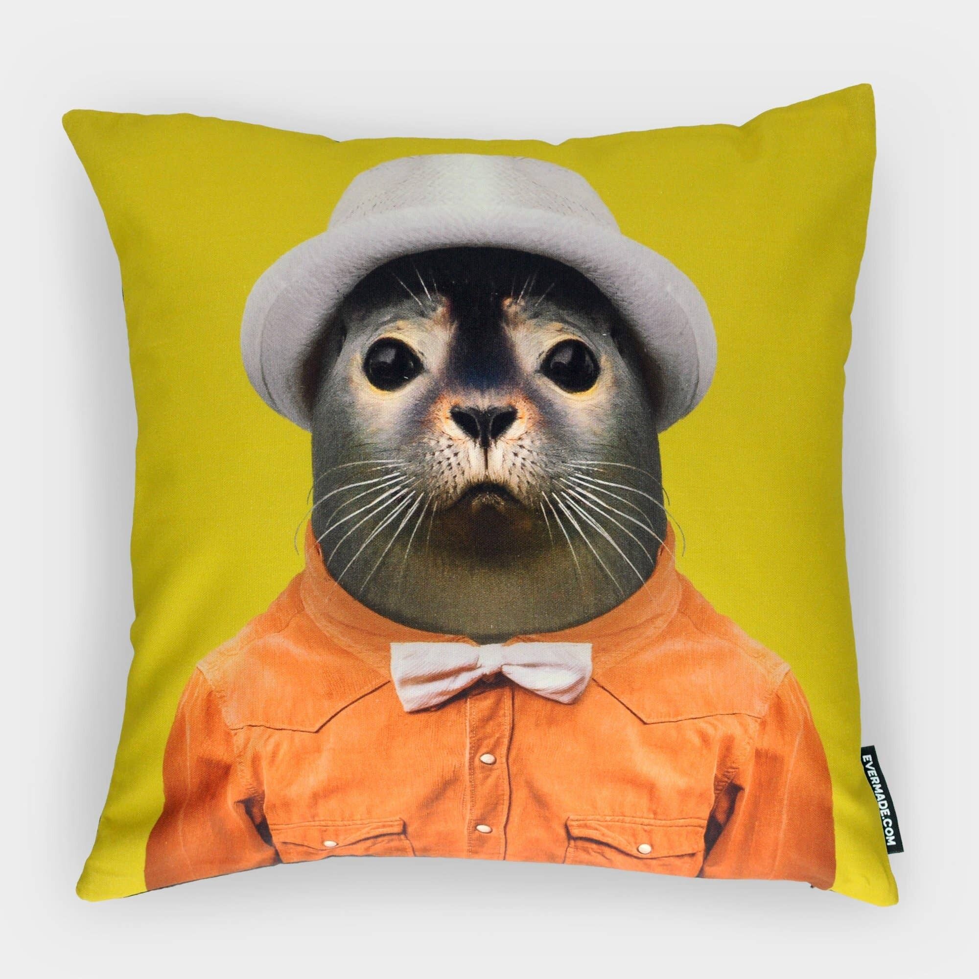 Cuscino della foca del porto