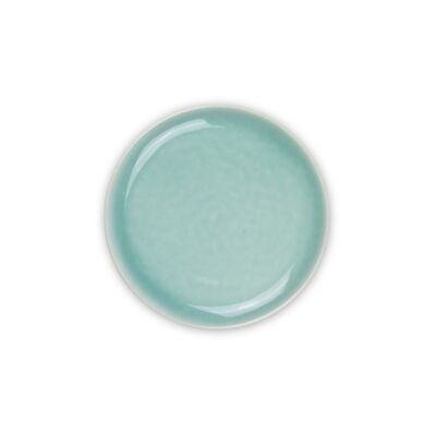 Ceramic Gondar plate green - sale