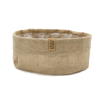 SIZO Sac en jute Balance Naturel 25x10cm 2