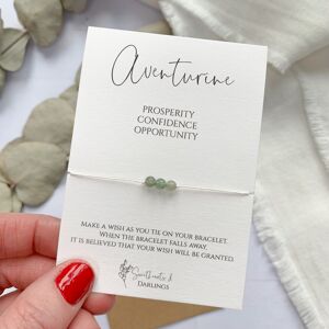 Aventurine - Bracelet Souhait Miniature