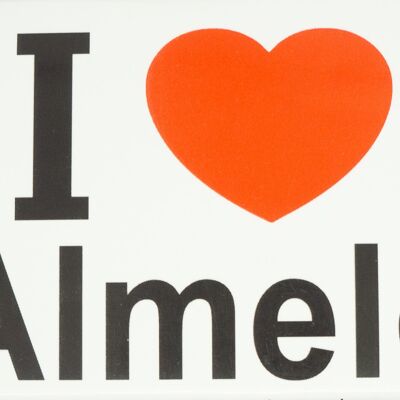 Imán de nevera I Love Almelo