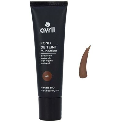 Fond de teint Café - 30 ml - Certifié bio