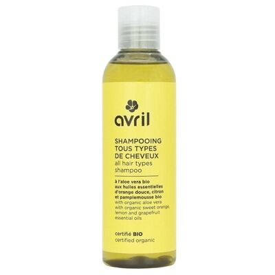 Shampoo All hair types 200 ml - Certified organic