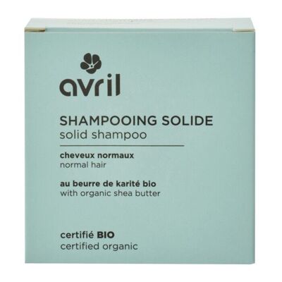 Shampooing solide Cheveux normaux 85g - Certifié bio