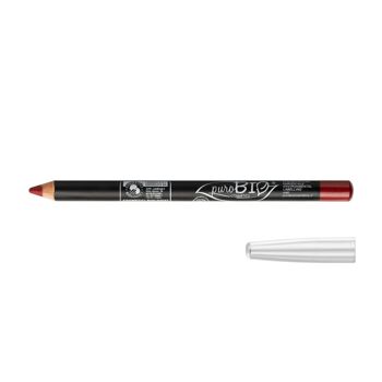 puroBIO 52 - Crayon à lèvres Rosso Pompeiano 1