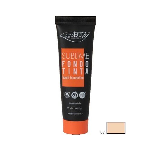 puroBIO 02 SUBLIME Fluid foundation