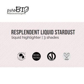 puroBIO 02 - Surligneur rose RESPLENDENT LIQUID STARDUST 2