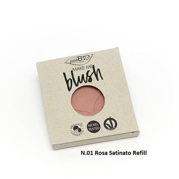 puroBIO 01 - Blush Rose Satiné - RECHARGE 3