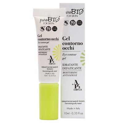 puroBIO Eye Contour - Gel feuchtigkeitsspendende Anti-Müdigkeit