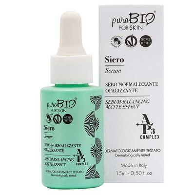 puroBIO Serum - dry skin brightening - elasticising