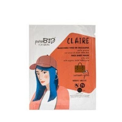 puroBIO CLAIRE masque tissu pour peaux grasses Career Girl - 17