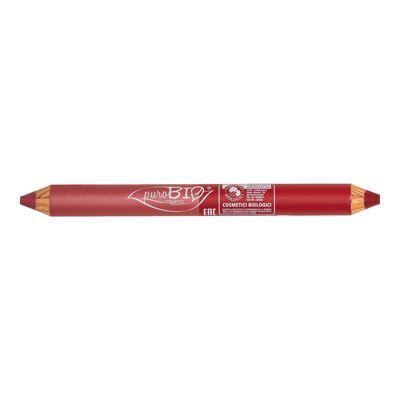 puroBIO 02 Kingsize DUO Crayon : Rouge à Lèvres JOUR – Rouge à Lèvres NUIT