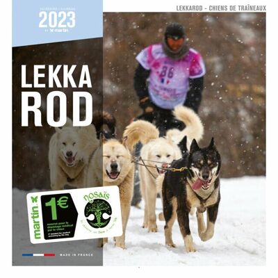 Calendario 2023 Perro de trineo Lekka Rod (ms)