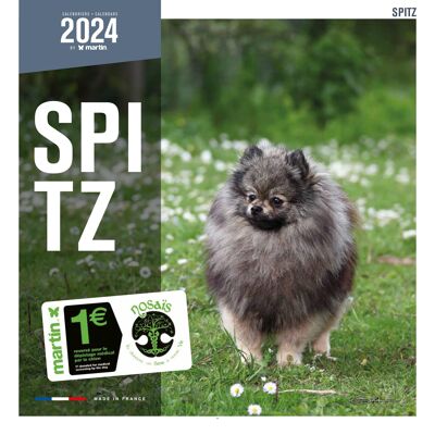 Calendrier 2024 Spitz nain (ms)