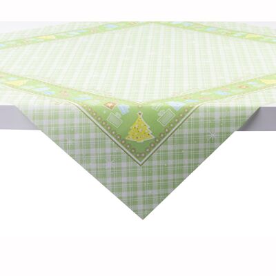 Tablecloth Joy in green from Linclass® Airlaid 80 x 80 cm, 1 piece