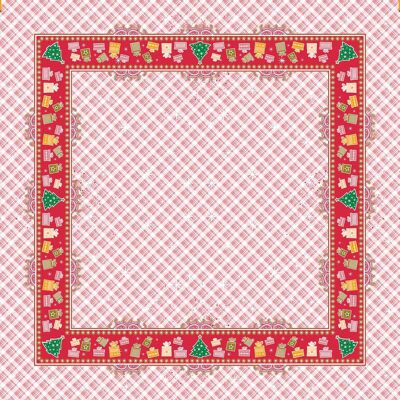 Tischdecke Joy in Rot aus Linclass® Airlaid 80 x 80 cm, 1 Stück