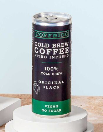 Cold Brew Coffee - ORIGINAL BLACK - Nitro Infused - uniquement pour les clients en Allemagne 1