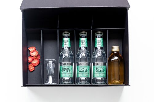 Cocktail box Lillet Tonic - luxury gift package - 4 persons