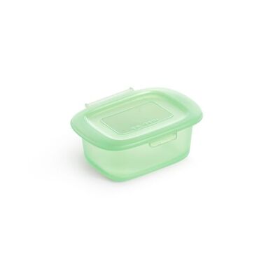 REUSABLE CONSERVATION BOXES SILICONE 200 ml GREEN