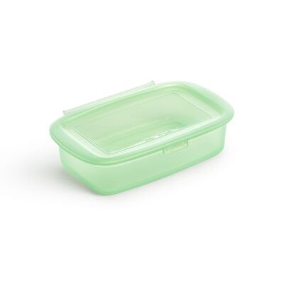 REUSABLE CONSERVATION BOXES SILICONE 500 ml GREEN