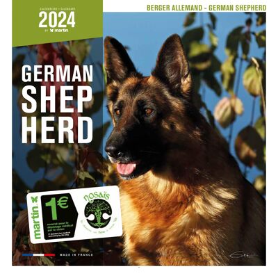 Calendar 2024 German Shepherd (ms)