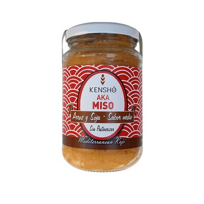 Riz biologique non pasteurisé et soja alias miso - 380 g