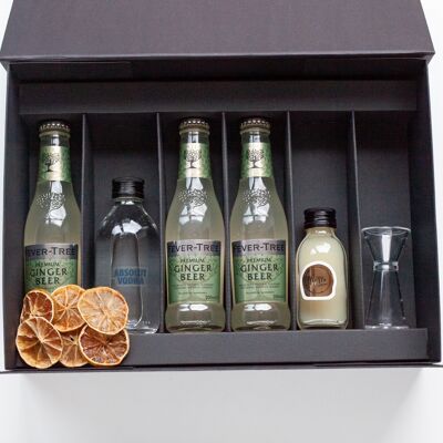 Cocktail box Moscow Mule - luxury gift package - 4 persons