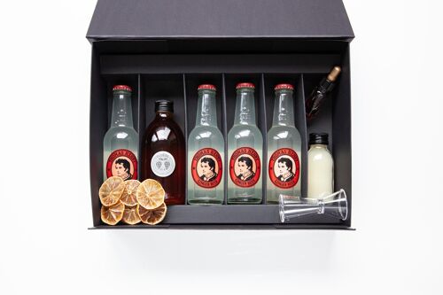 Cocktail box Dark 'n Stormy - luxury gift package - 4 persons