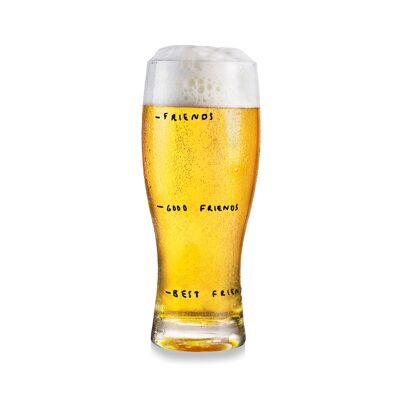 Bicchiere di amicizia | bicchiere di birra