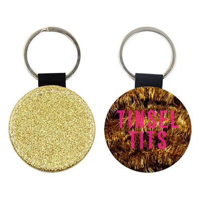 KEYRINGS, TINSEL TITS BY THE 13 PRINTS