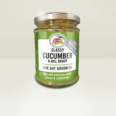 Classy Cucumber & Dill Kraut