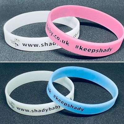 Shady Baby Silicon UV Wristband