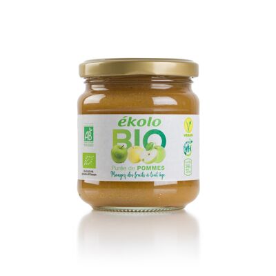 Purée de pomme bio, 6 u. x 200g