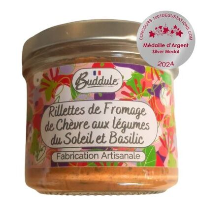 Rillettes de Queso de Cabra con Sol y Albahaca