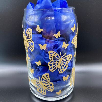 Bicchiere Da Caffè Ghiacciato - Farfalle