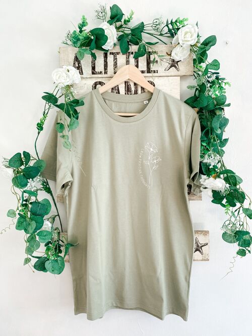 Grow Positive Thoughts T-Shirt - Green