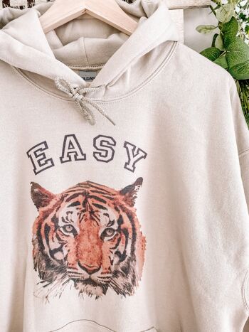 Sweat à capuche Easy Tiger | Sweat à capuche Easy Tiger - Crème 3