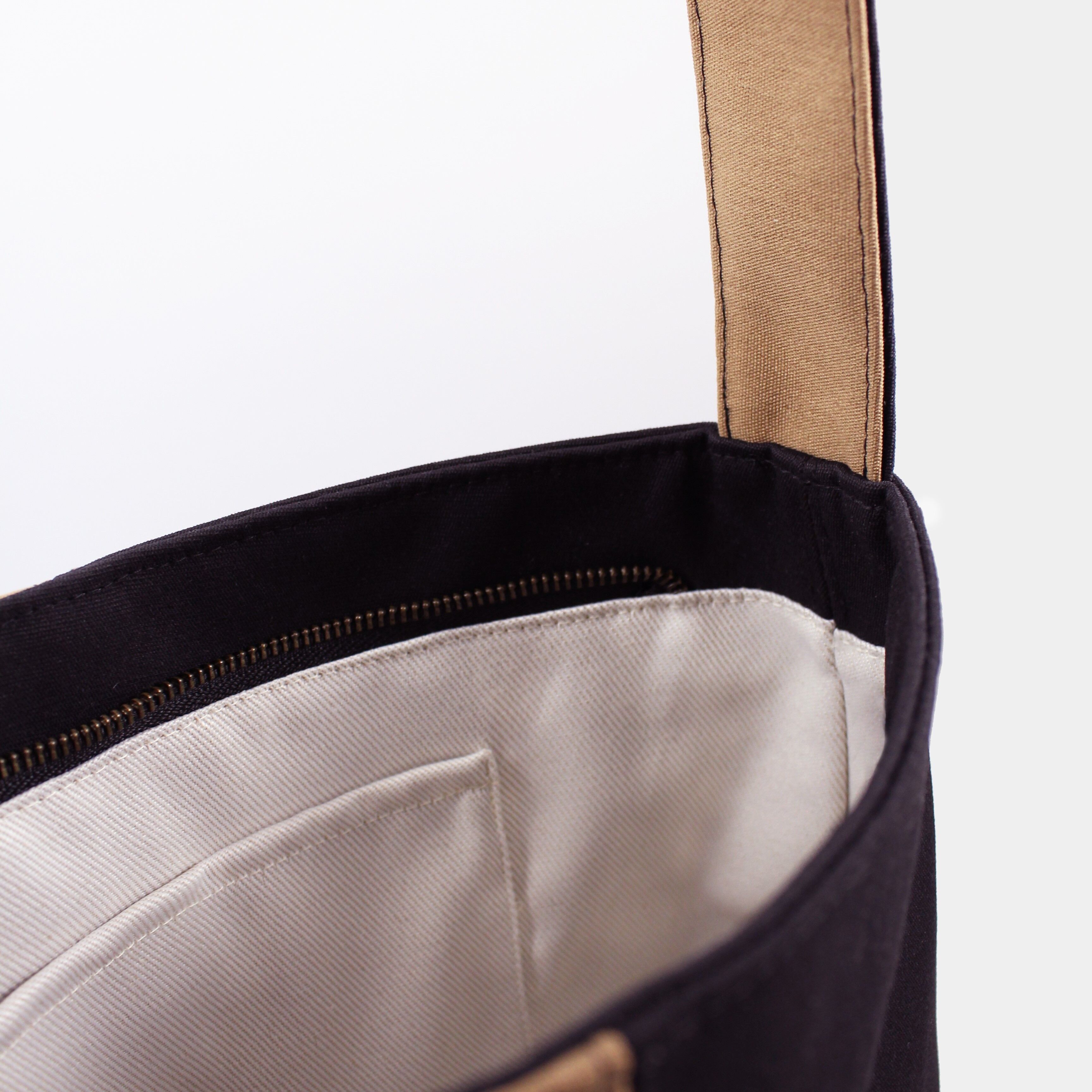 Hobo bicolor bag - Bianca