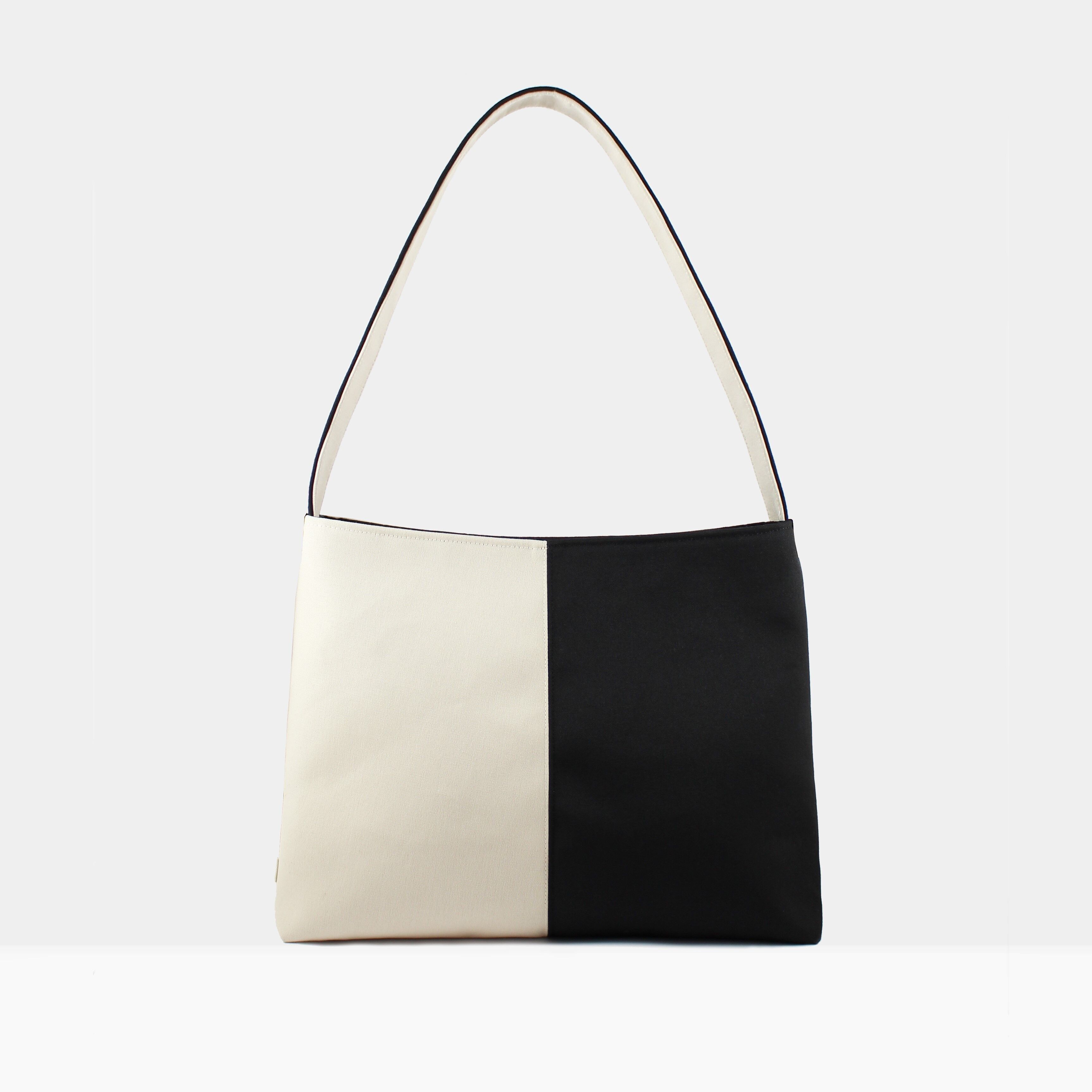Hobo bicolor bag - Bianca