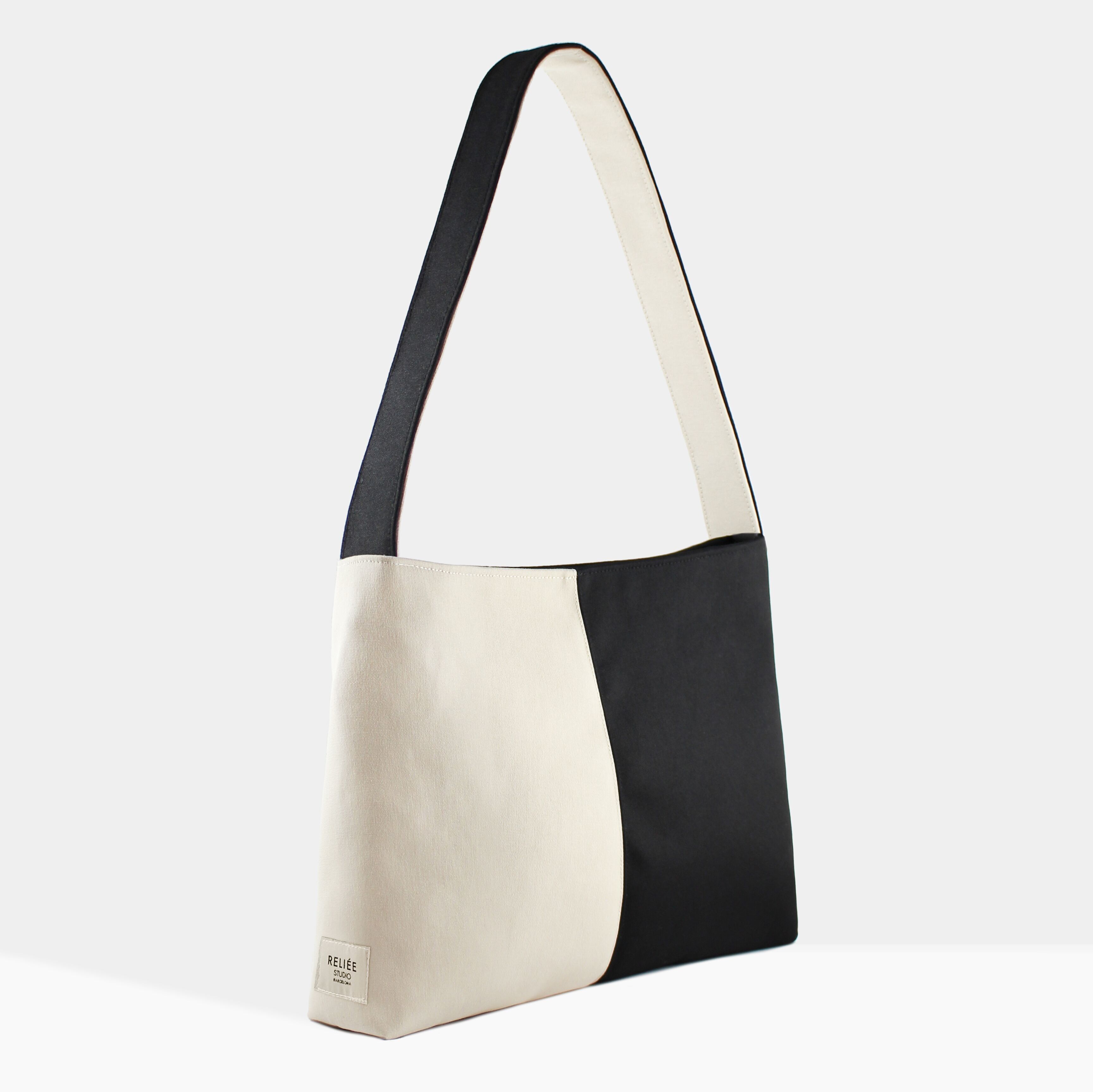 Hobo bicolor bag - Bianca
