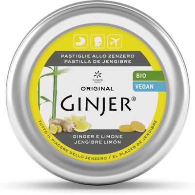 Organic Ginjer-Lemon Bio pills 40g