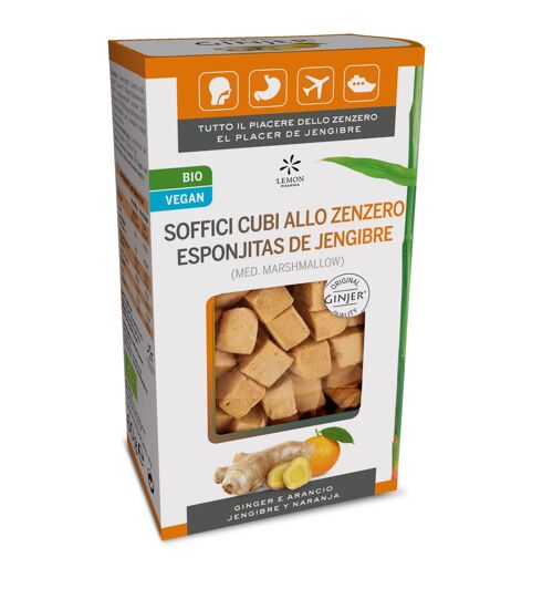 Caramelos ecológicas Ginjer-Esponjitos Bio 60g