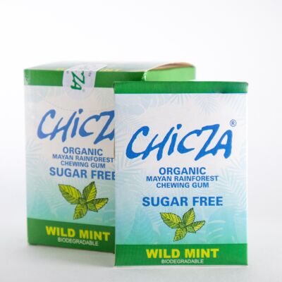 Chicza WITHOUT SUGAR Wild Mint flavor