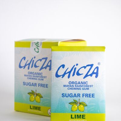 Chicza WITHOUT SUGAR Lime flavor
