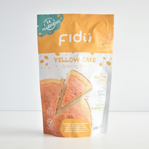 Yellow Cake Mix Gluten Free - Vegan - Allergen Free 500g