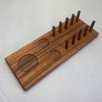 Sapele Handmade Toast Rack