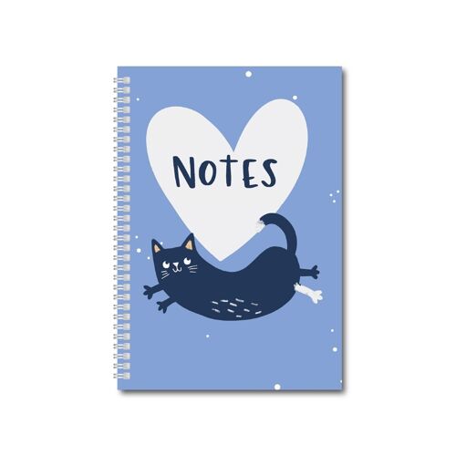 Cat A5 Wired Notebook pack of 6