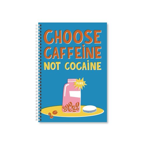 Choose Caffeine A5 Wired Notebook pack of 6