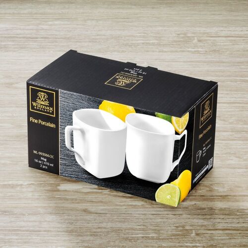 Mug Set of 2 in Colour Box WL‑993066/2C