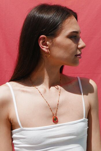 Vanille Fraise - Collier 4